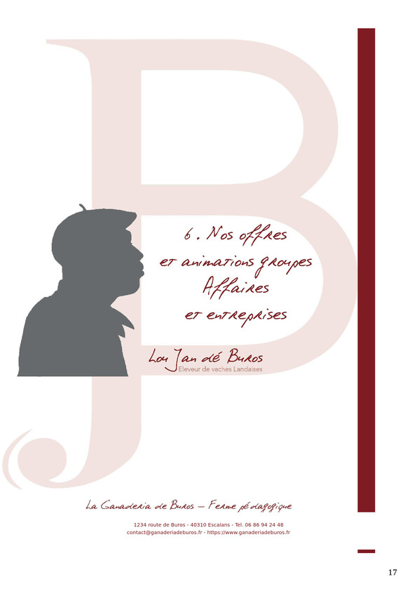 Menus entreprises — couverture